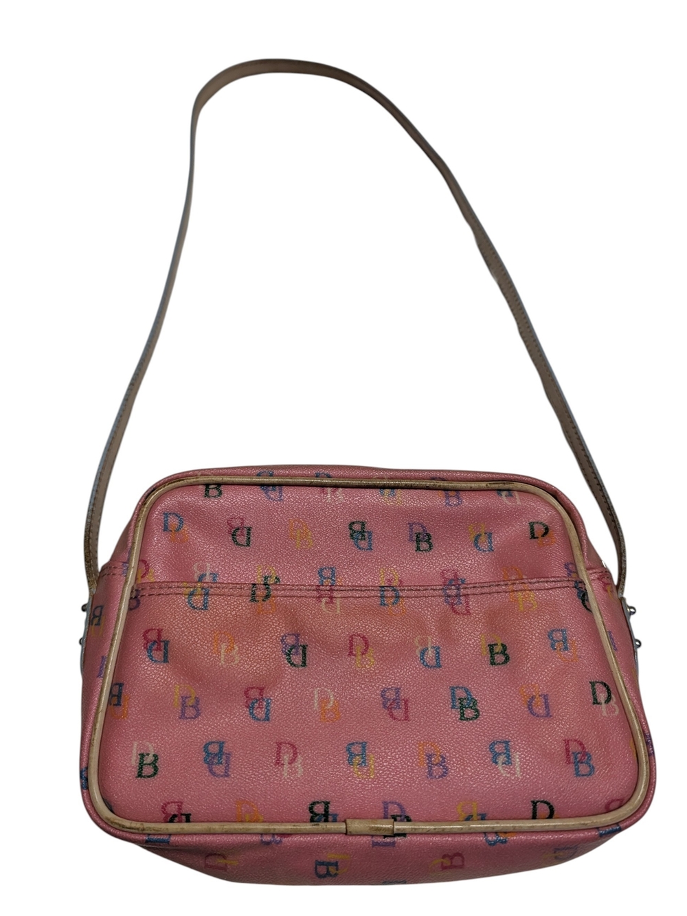 DB Pink Monogram Shoulder/Cross Body Bag